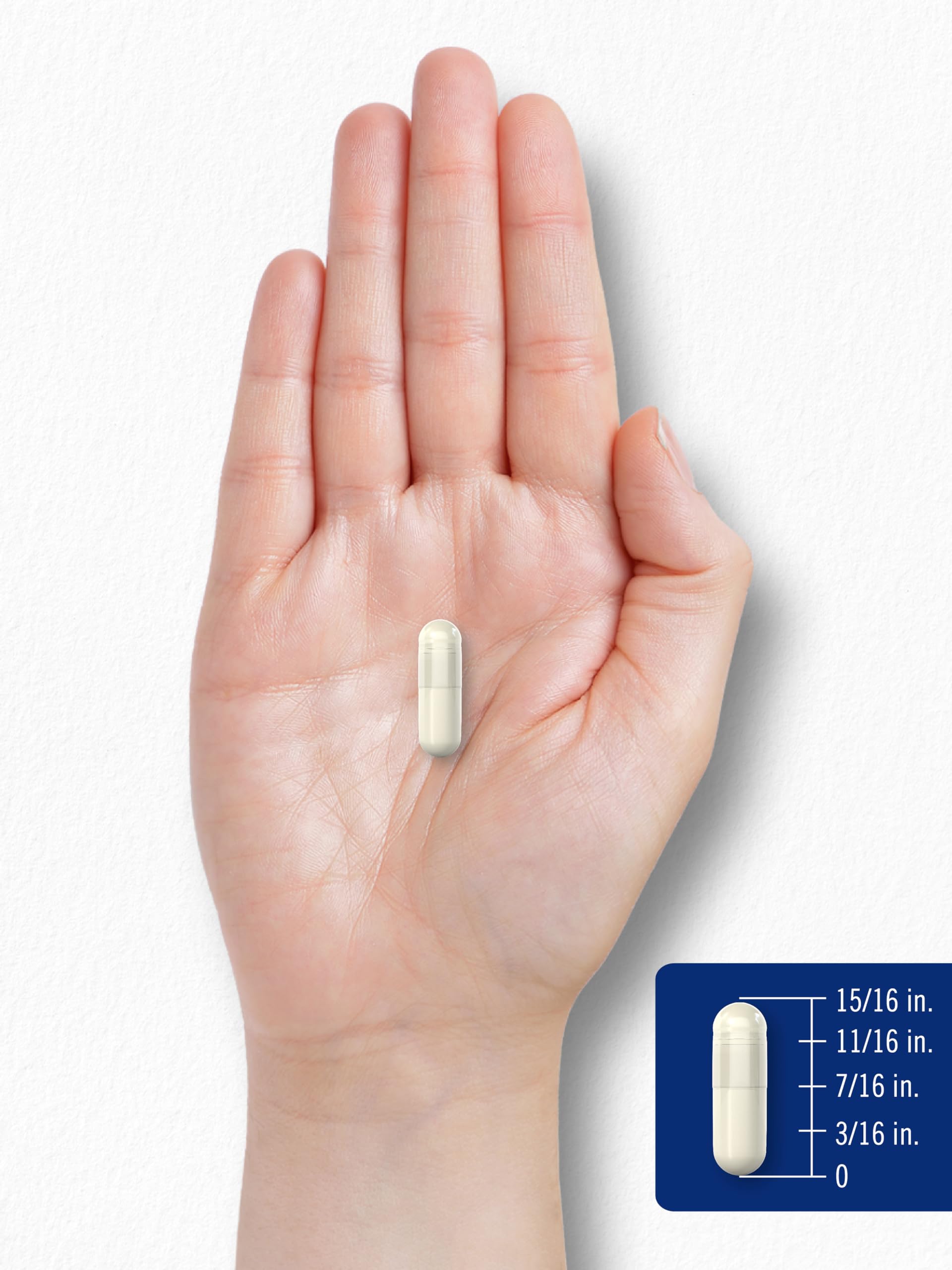 Carlyle L-Arginine 500mg capsules with green leaves