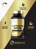Carlyle L-Citrulline BCAA Supplement 1600mg ingredients list