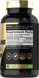 Carlyle L-Citrulline BCAA Supplement 1600mg side view