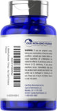 Carlyle L-Methylfolate 25000 mcg capsules back view