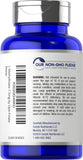 Carlyle L-Methylfolate B9 Vitamin 12,500 mcg side view of bottle