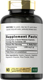 Carlyle L-Phenylalanine 1000mg capsules side view