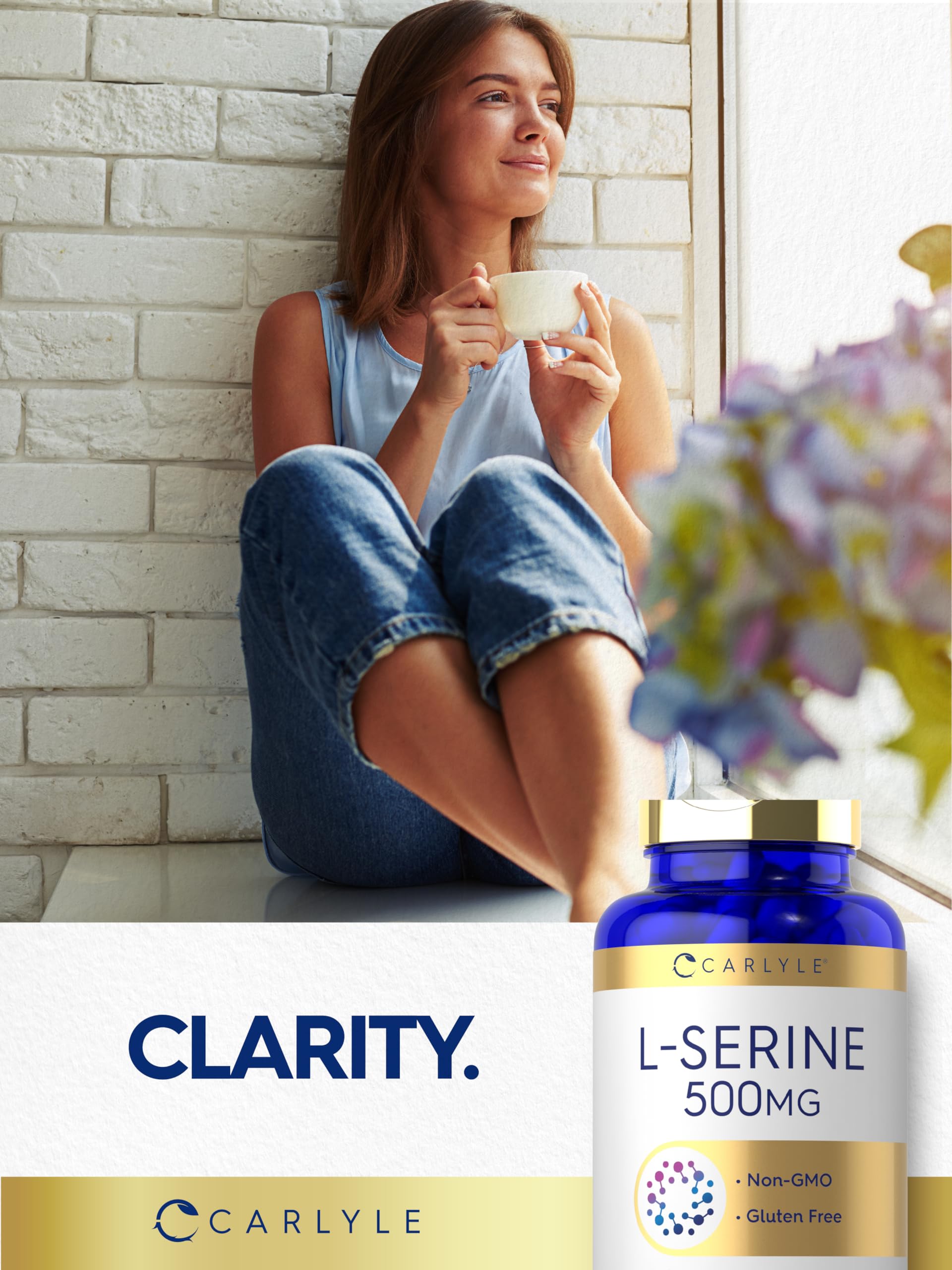 Carlyle L-Serine 500mg Quick Release Capsules ingredients list