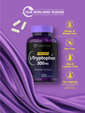 Carlyle L-Tryptophan 500mg capsules with measuring spoon