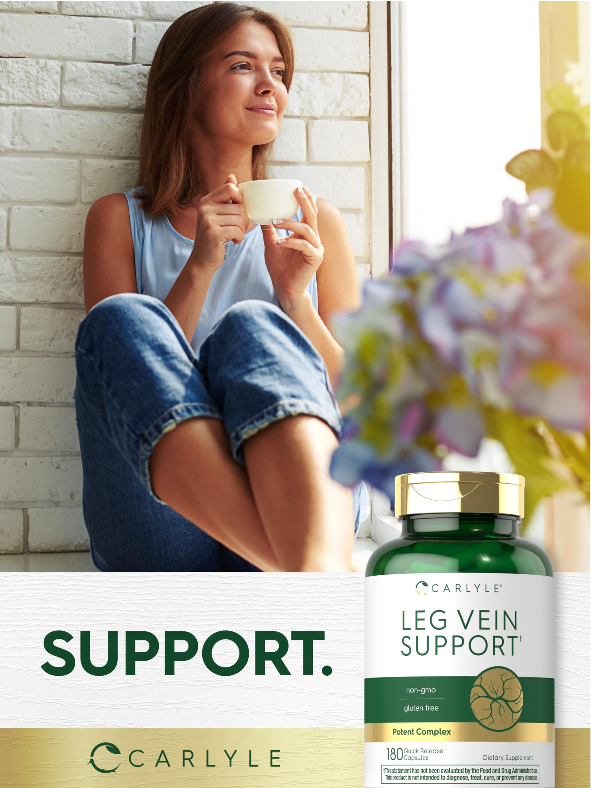 Carlyle Leg Vein Support Capsules nutritional information
