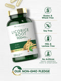 Carlyle Licorice Root capsules with measuring spoon