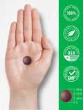 Carlyle Lil Sprouts B-Complex Gummies in hand for size reference