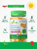 Carlyle Lil' Sprouts Probiotic Gummies back view with dosage