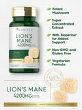Carlyle Lion's Mane Mushroom Capsules packaging
