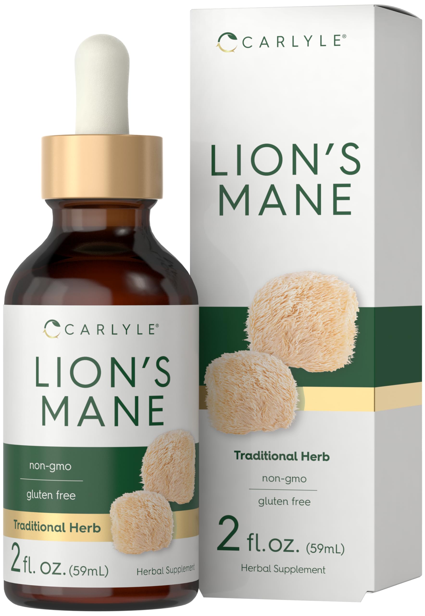 Carlyle Lion's Mane Mushroom Extract 150g front view
