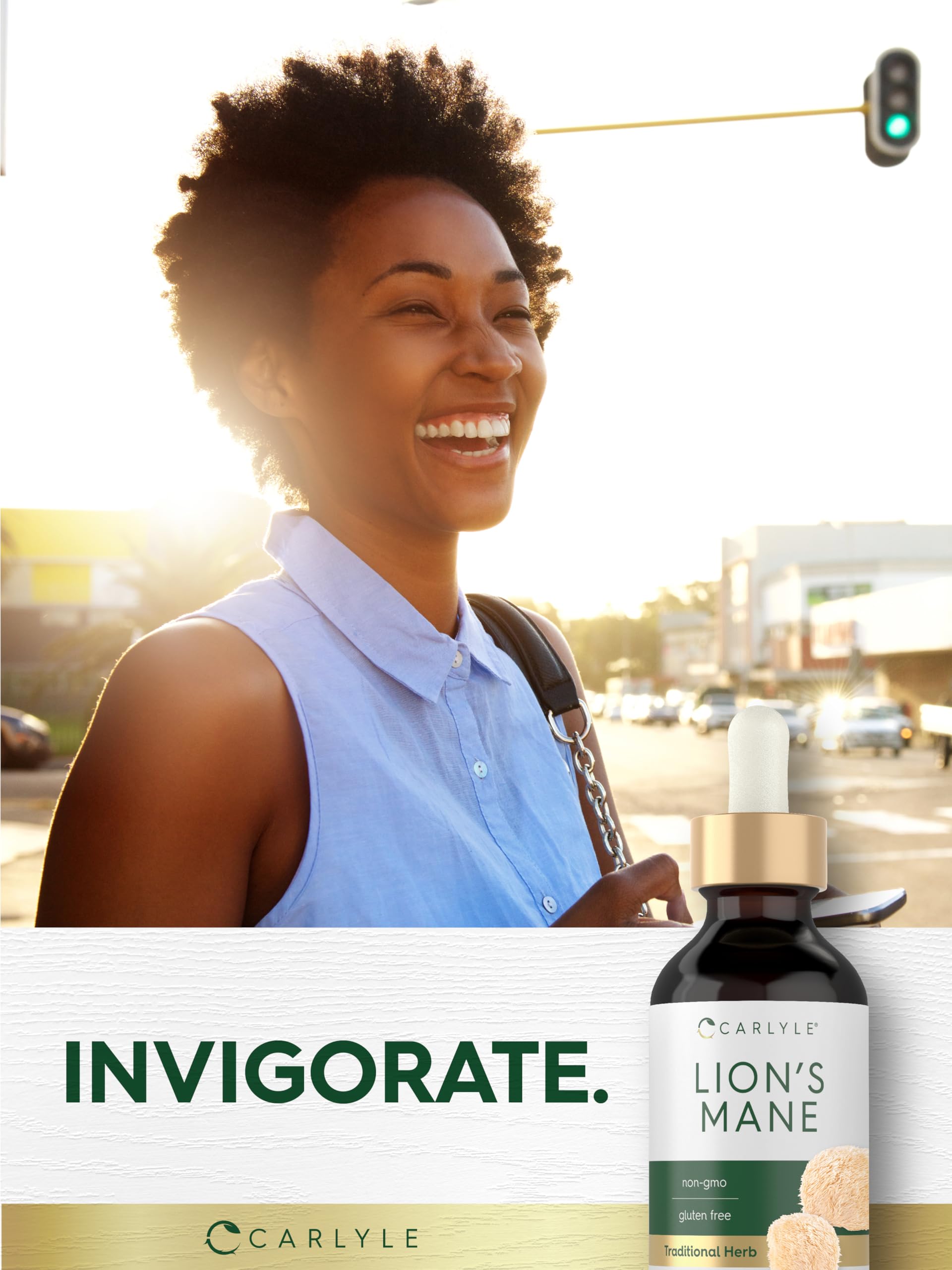 Carlyle Lion's Mane Mushroom Extract 150g lifestyle scene