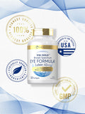Carlyle Lutein Softgels 100g opened bottle showing softgels