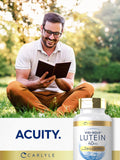 Carlyle Lutein Softgels 40mg showing quick-release softgels