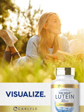 Carlyle Lutein & Zeaxanthin Softgels 20mg back view