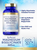 Carlyle Magnesium Bisglycinate 231g capsule close-up