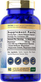 Carlyle Magnesium Glycinate 100mg 180 Capsules side view