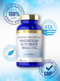 Carlyle Magnesium Glycinate 100mg capsule close-up