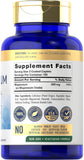 Carlyle Magnesium Oxide 500mg caplets back view with ingredient list