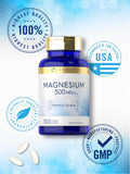 Carlyle Magnesium Oxide 500mg caplets with measuring spoon