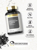 Carlyle Magnesium Taurate 1500mg back view of packaging