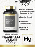 Carlyle Magnesium Taurate 1500mg caplet close-up
