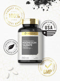 Carlyle Magnesium Taurate 1500mg caplets in hand