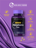 Carlyle Melatonin 1 mg Fast Dissolve Tablets showing ingredients list