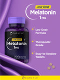 Carlyle Melatonin 1 mg Fast Dissolve Tablets side view