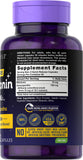 Carlyle Melatonin 10mg 120 Capsules side view