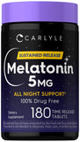 Carlyle Melatonin 5mg 180 Count front view
