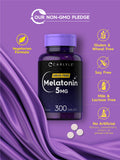 Carlyle Melatonin 5mg tablets in hand