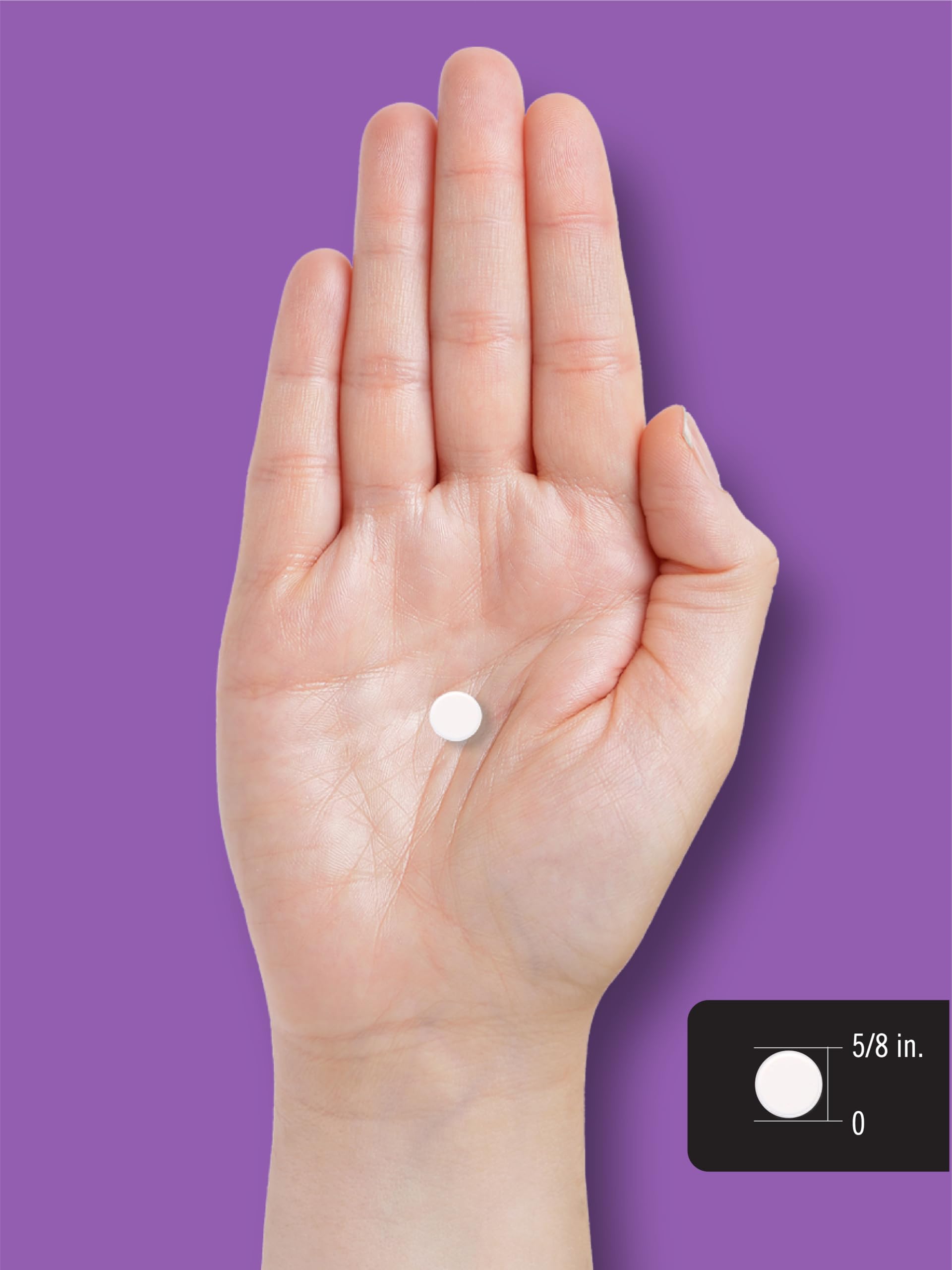 Carlyle Melatonin 5mg tablets on a wooden table