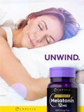 Carlyle Melatonin bottle side view