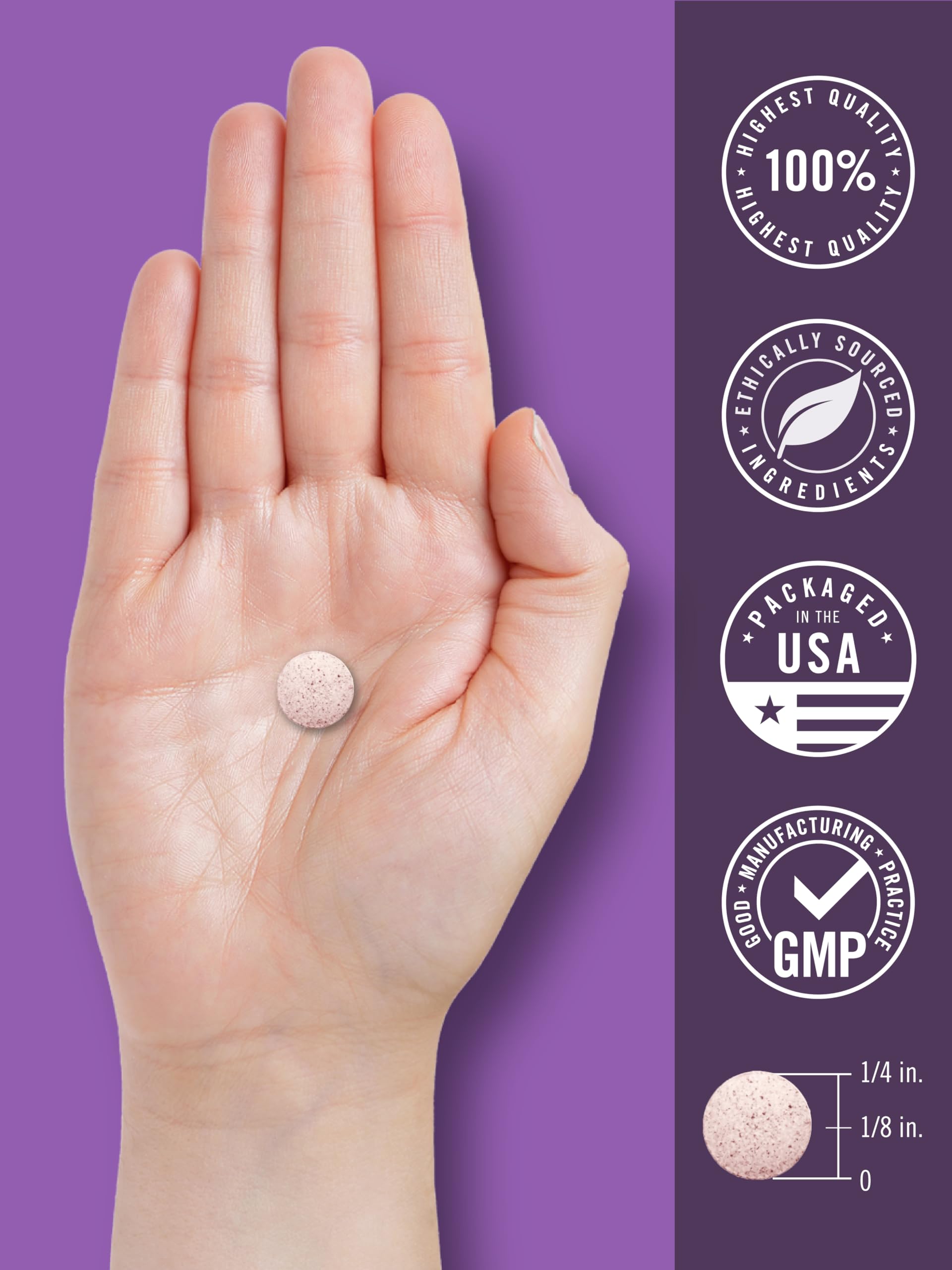Carlyle Melatonin Complex 150 tablets displayed in a neat arrangement
