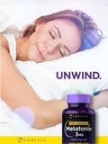 Carlyle Melatonin Fast Dissolve Tablets 3mg ingredients list