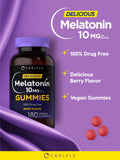 Carlyle Melatonin Gummies 10mg close-up of gummies