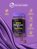 Carlyle Melatonin Gummies 3mg gummies in a bowl