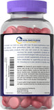 Carlyle Melatonin Gummies 5mg Berry Flavour gummies on a table