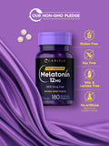 Carlyle Melatonin ingredients list on packaging