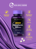 Carlyle Melatonin ingredients list on packaging