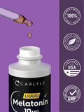Carlyle Melatonin Liquid Drops 10mg berry flavour in lifestyle setting