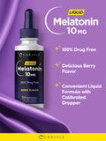 Carlyle Melatonin Liquid Drops 10mg berry flavour packaging