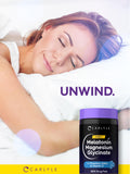 Carlyle Melatonin with Magnesium Glycinate 120 capsules packaging