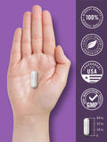 Carlyle Melatonin with Magnesium Glycinate 120 capsules with a measuring spoon