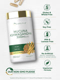 Carlyle Mucuna Ashwagandha Complex 139g capsules on a surface