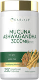Carlyle Mucuna Ashwagandha Complex 139g front view