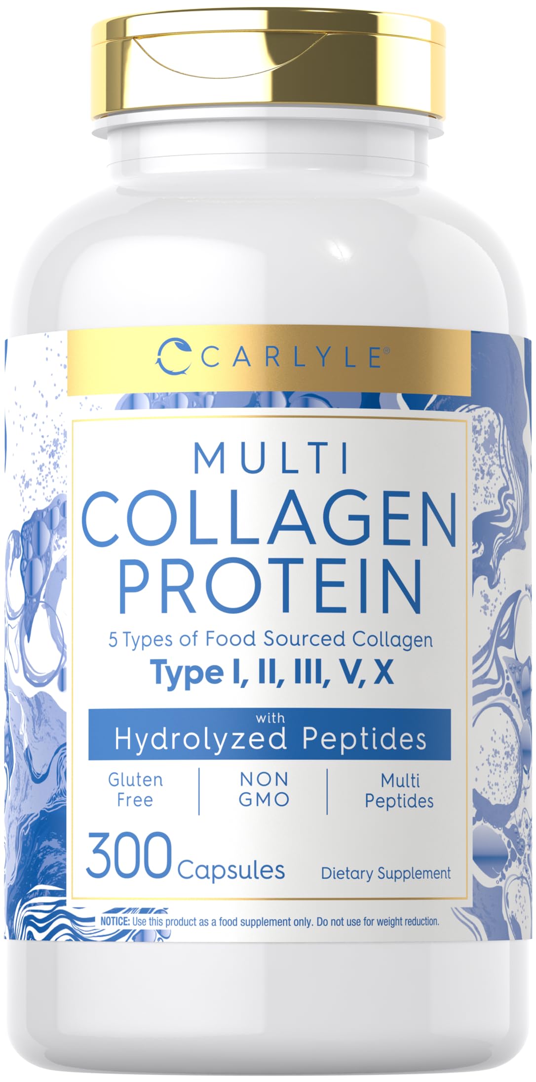 Carlyle Multi Collagen Capsules front view with packaging