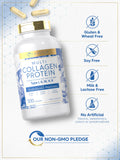 Carlyle Multi Collagen Capsules lifestyle shot on a kitchen counter