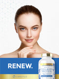 Carlyle Multi Collagen Capsules with a measuring spoon