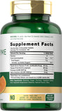 Carlyle Multi-Enzyme Chewable Tablets side view showing tablet size